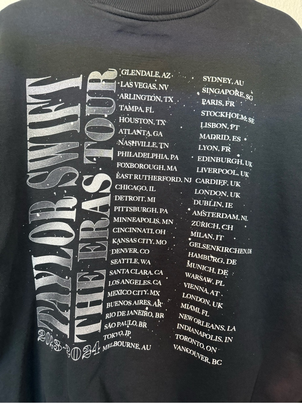 Taylor Swift Eras Tour Crewneck Sweatshirt - Picture 4 of 5